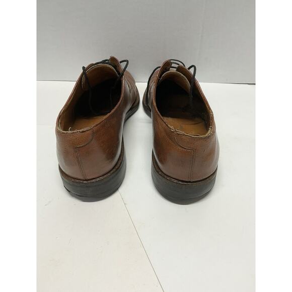 Salvatore Ferragamo Dress Shoes Men\'s Size 13 B Brown Leather Oxfords main image 6